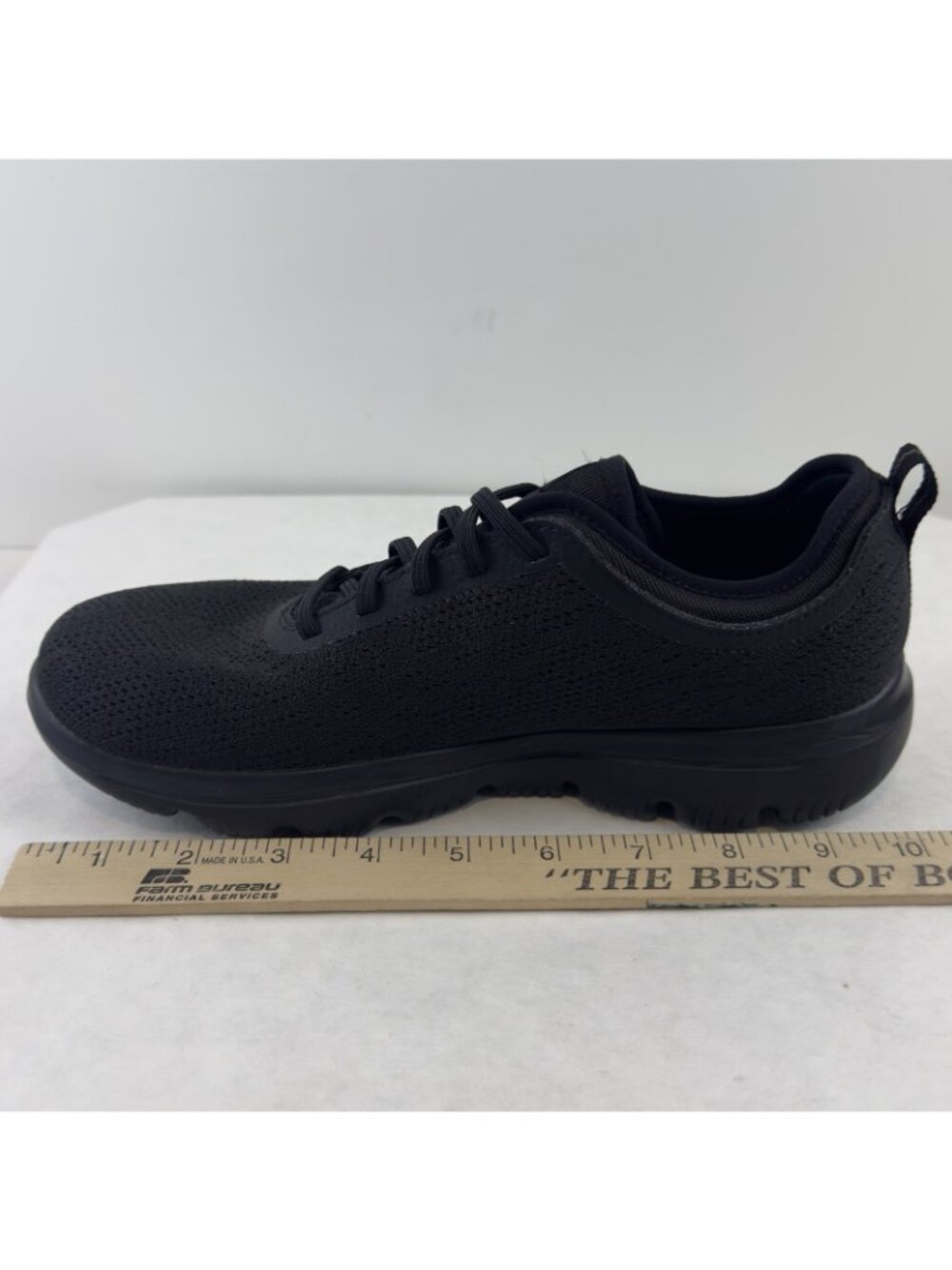 Skechers Go Walk Evolution Ultra Sneakers Womens Size 7.5 Black Low Top Slip On - Picture 13 of 13